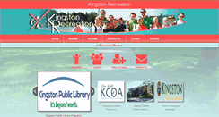 Desktop Screenshot of kingstonrec.com