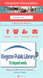 Mobile Screenshot of kingstonrec.com
